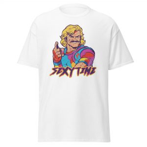 Men's Classic Tee (Sexytime) White