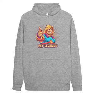 Men’s Ultimate Cut Hoodie (Hey Legends) All Colours
